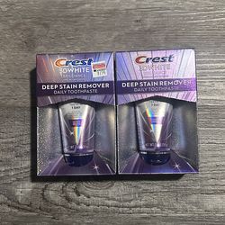Crest Deep Stain Remover Daily Toothpaste $6 Each