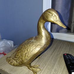Larger Brass Goose 