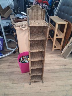 Small wicker shelf