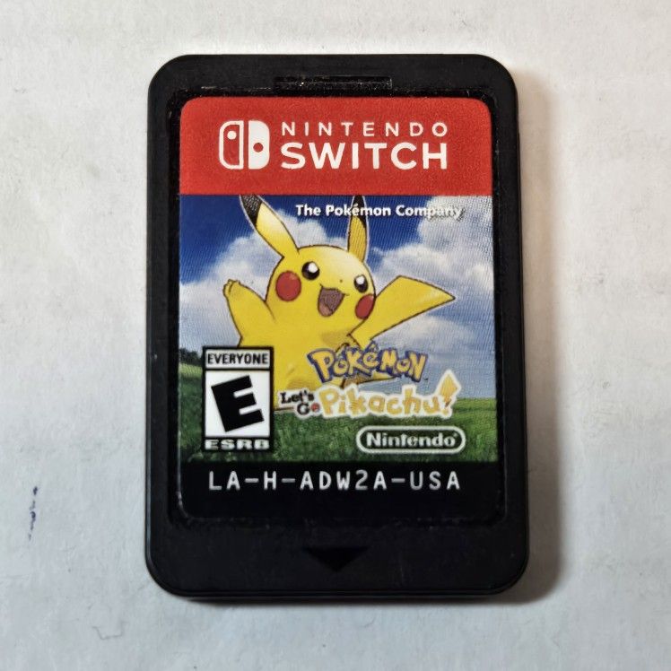 Pokémon Let's Go Pikachu For Nintendo Switch