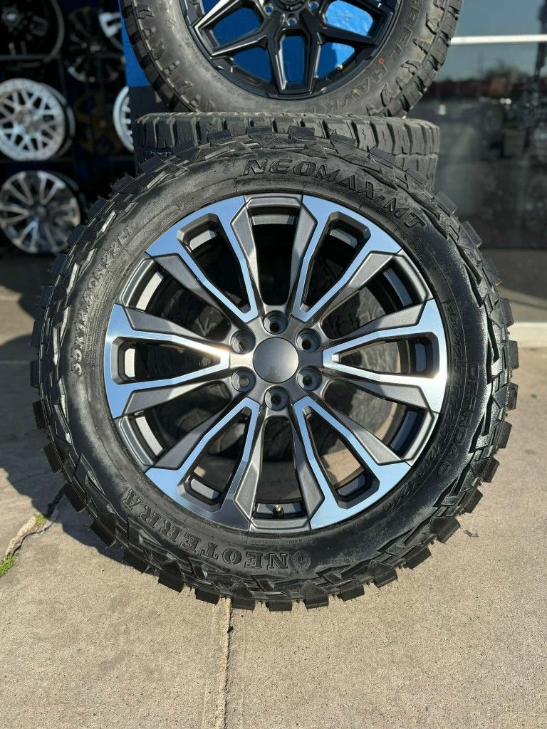 Rines REP DENALI 22x9 Con Llantas 35 12.50 22 MT