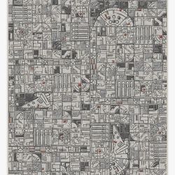 Ruggable X Star Wars Smugglers Geo Grey Rug 8x10