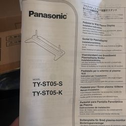 New Panasonic TV Stand In Box