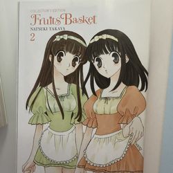 Fruits Basket Anime Manga Books (Set of 2 Books)