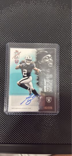 Topps Signature Class Ashton Jeanty Auto /225