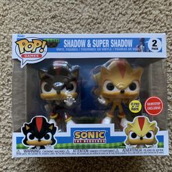 Shadow And Super Sonic Funko Pop $40