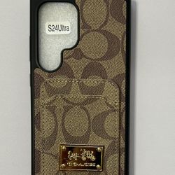 Coach Card Case For S24 Ultra 