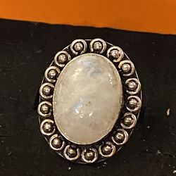 Genuine Moonstone Ring