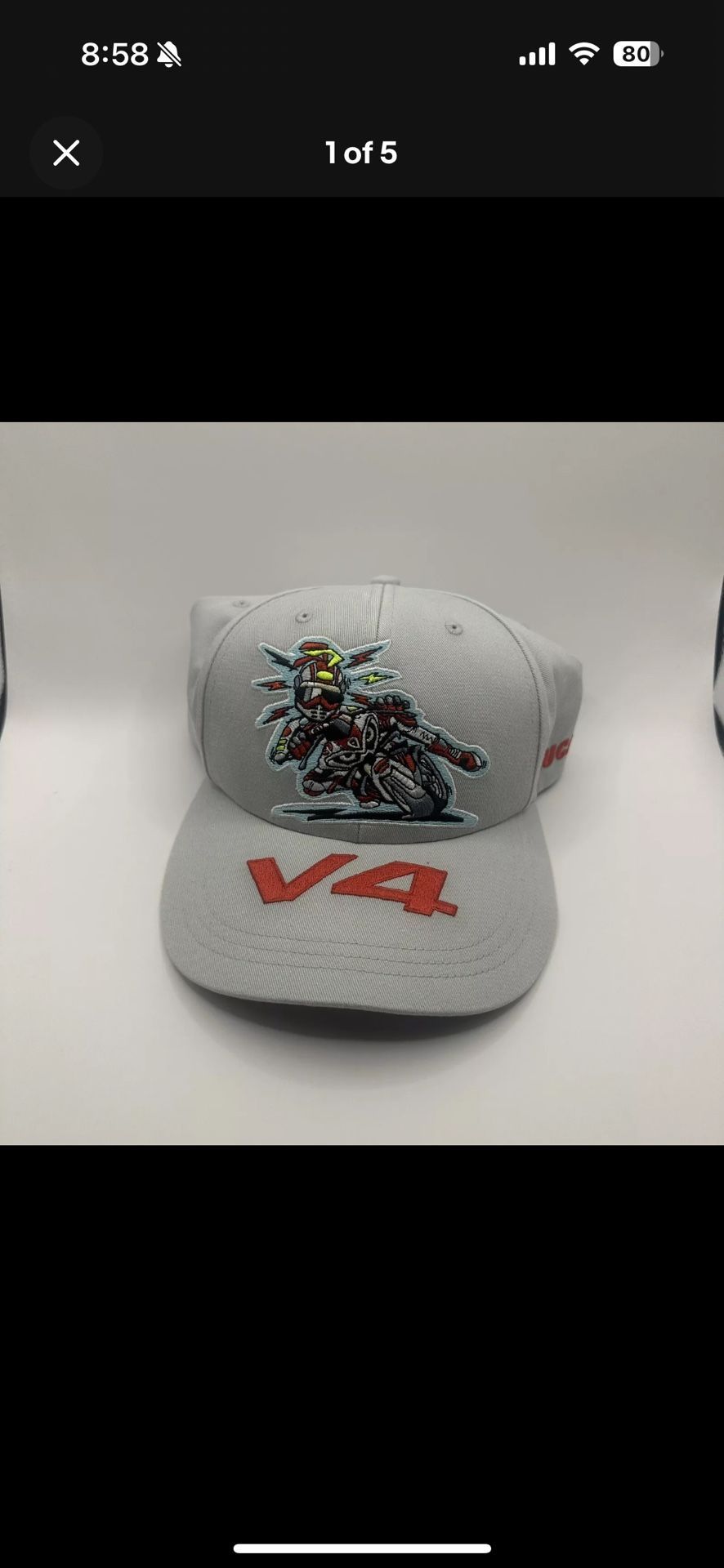 Supreme x Ducati Hat