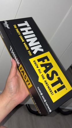 Think fast game