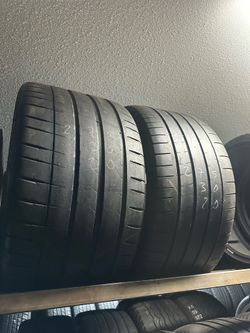 PAIR OF TIRE 275 30 20 MICHELIN 85% LIFE