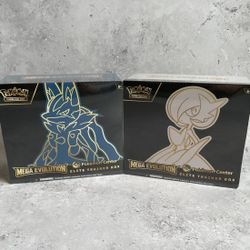 Pokémon TCG Mega Evolution Pokemon Center Elite Trainer Box ETB Set of 2