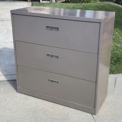 Heavy Duty Filing  Cabinet -  Mid Century