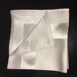 Antique Table Cloth And Napkins Raw Silk 12 Place Setting