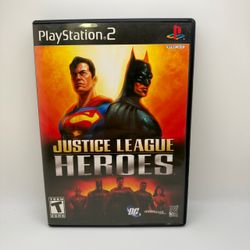 Justice League Heroes PS2 Game