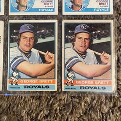 George Brett - 108 Baseball Cards (1976 To 2003)