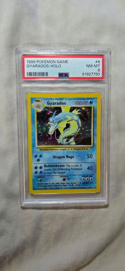 π PSA 8 Gyarados Holo (Base Set) π