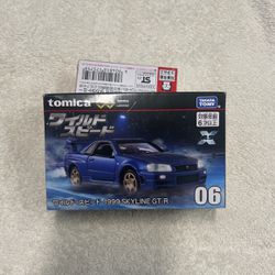 1:64 Tomica Premium Unlimited 1999 Nissan Skyline GTR 06