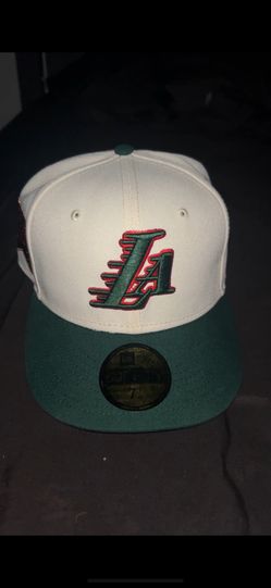Lakers chrome white/ forest green (cap city)