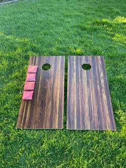 Wooden Cornhole 4x2