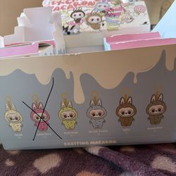 Exciting macaron Labubu