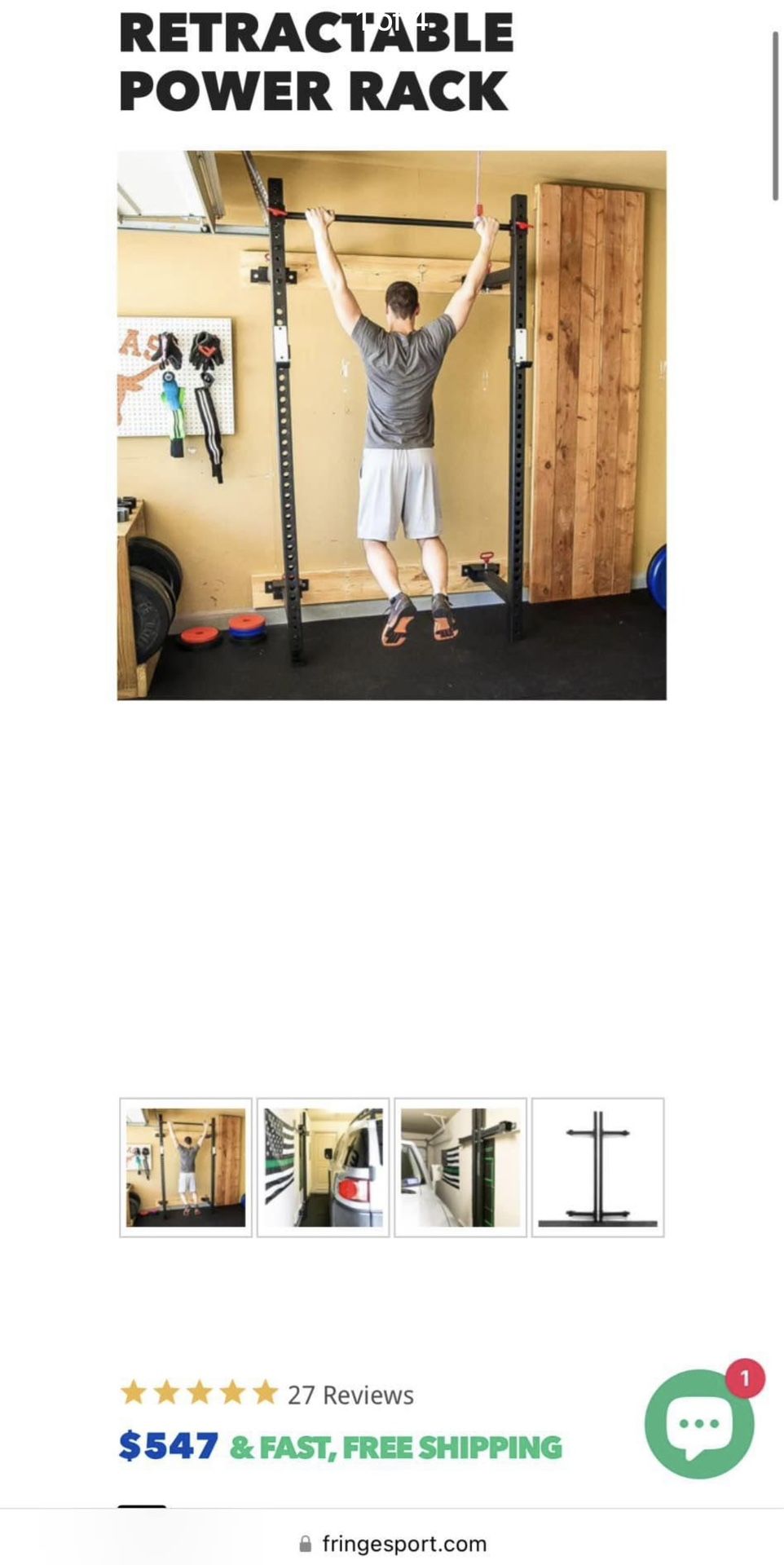 Squat Rack With Accessories 