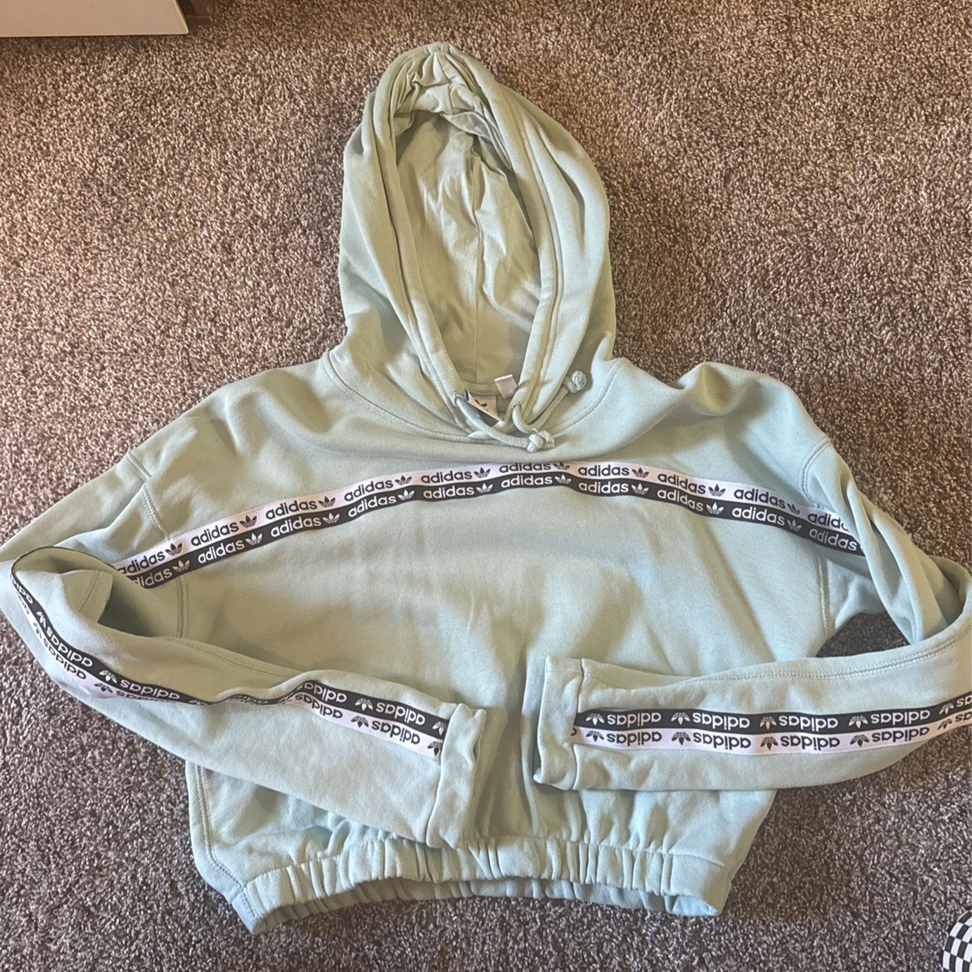 Cropped Adidas Hoodie