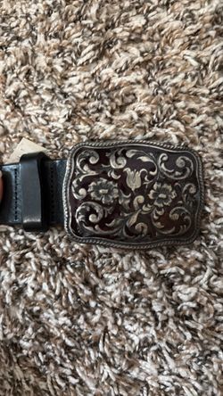 Vintage leather belt
