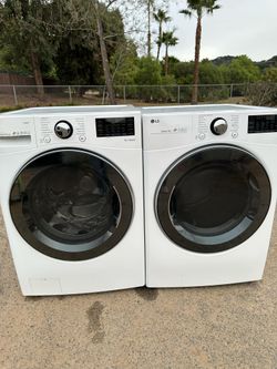 LG Washer and Electric Dryer