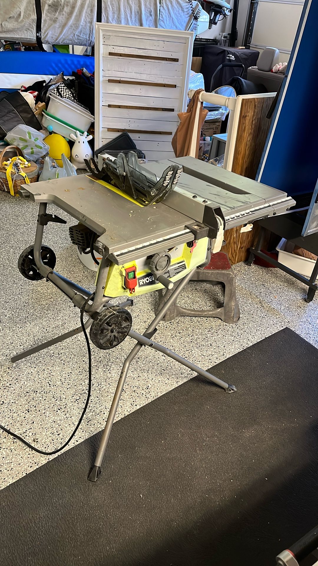 Ryobi Table Saw 10”. Used