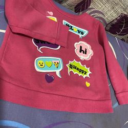 3 T Girls Sweatshirt