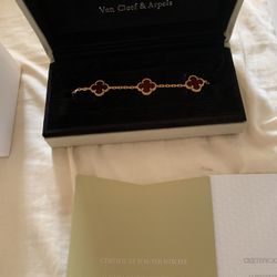 Van Cleef & Arpels VCA Alhambra Bracelet New in Box