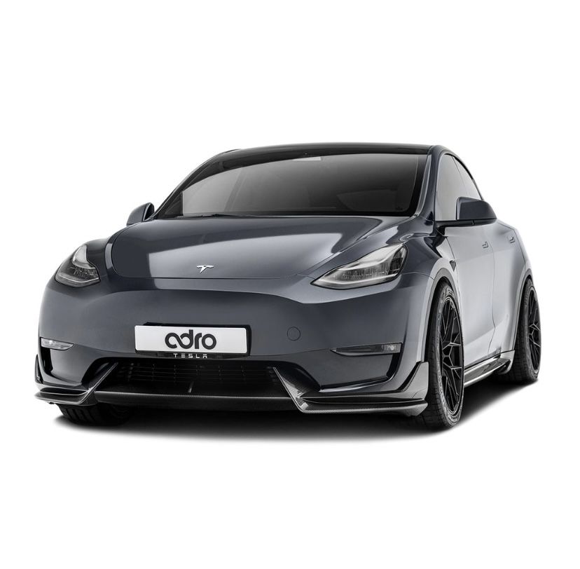 Tesla Model Y Carbon Fiber Front Lip 