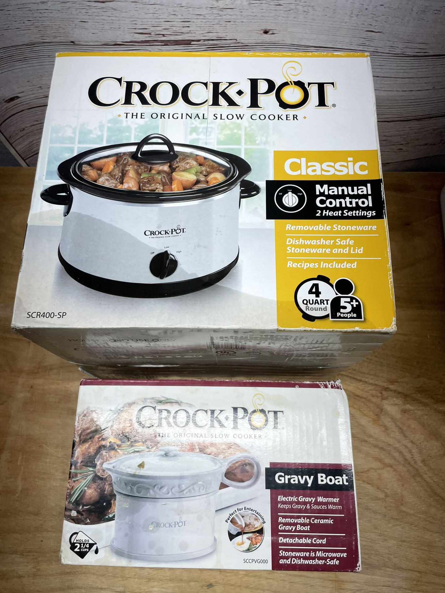 Crock Pot With Gravy Boat
