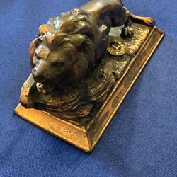 Lions Club Metal Lion 