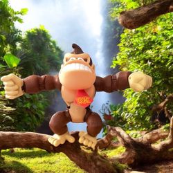 JAKKS Pacific World of Nintendo - DONKEY KONG 6" Deluxe Action Figure