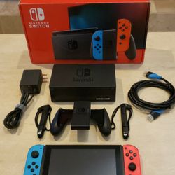 Nintendo Switch Version 2 Complete In Box With Among Us,  Minecraft,  & Lego Marvel $229