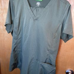 Olive Scrub Set