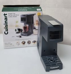 Cuisinart Single Cup Hot and Cold
Brew Coffee Maker
