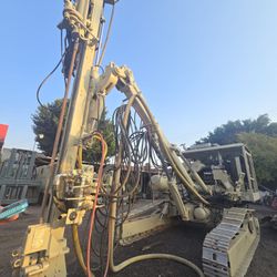 2000 INGERSOLL RAND HYDROTRACK ECM 370 CRAWLER MOUNTED HYDRAULIC DRILL RIG WITH DRILLING EVL130