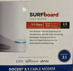 Arris Surfboard S33 Cable Modem