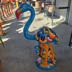 💥🦩 Talavera Flamingo Decoracion 🦩💥
