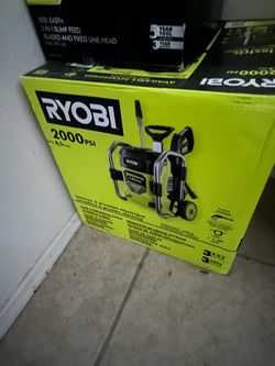 Ryobi pressure washer plus hose