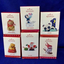 Hallmark Ornaments $10 Each or Lot of 6 For $50