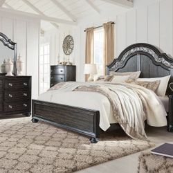 New King Size Bedroom Set 5 Pcs 