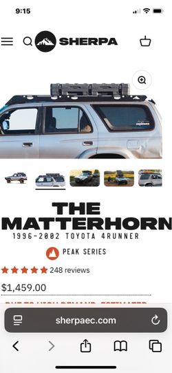 Toyota 4Runner Roof Rack 3rd Gen