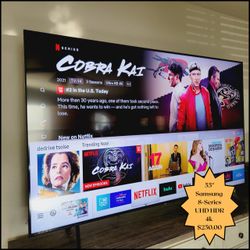55” Samsung 8-Series — GREAT TV, GREAT PRICE!