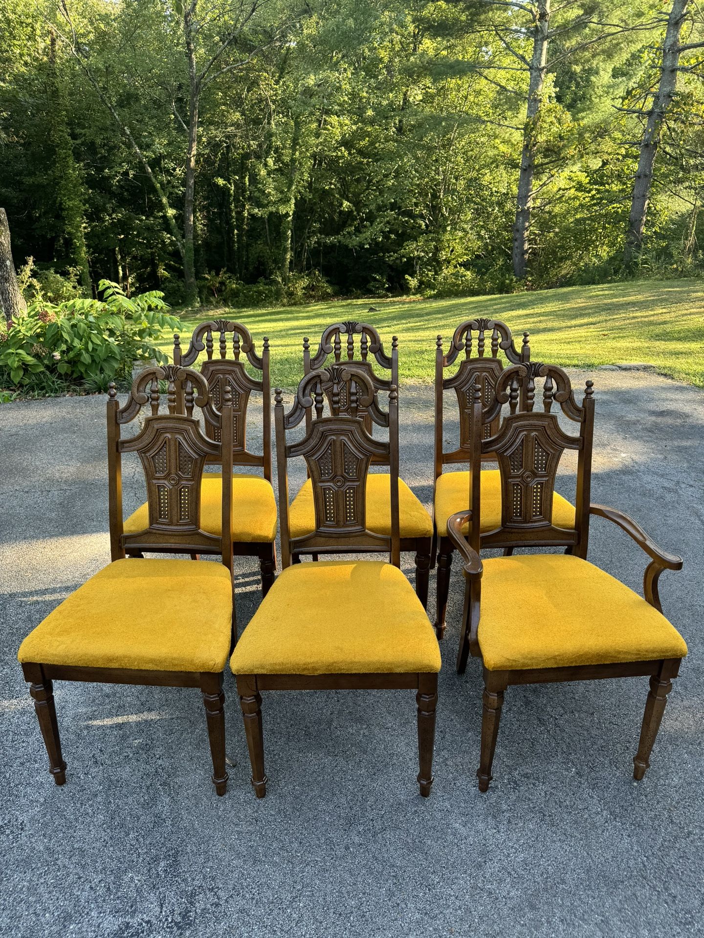 Vintage Lenoir Chair Company Full Set Of Chairs