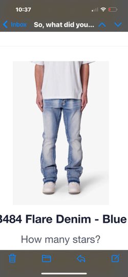 Flare Denim Jeans Mnml