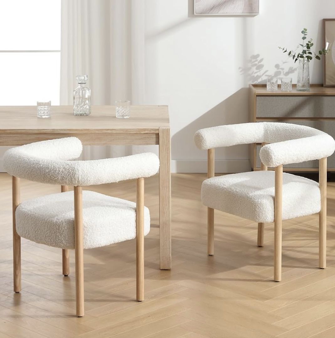 Boucle Dining Chair 